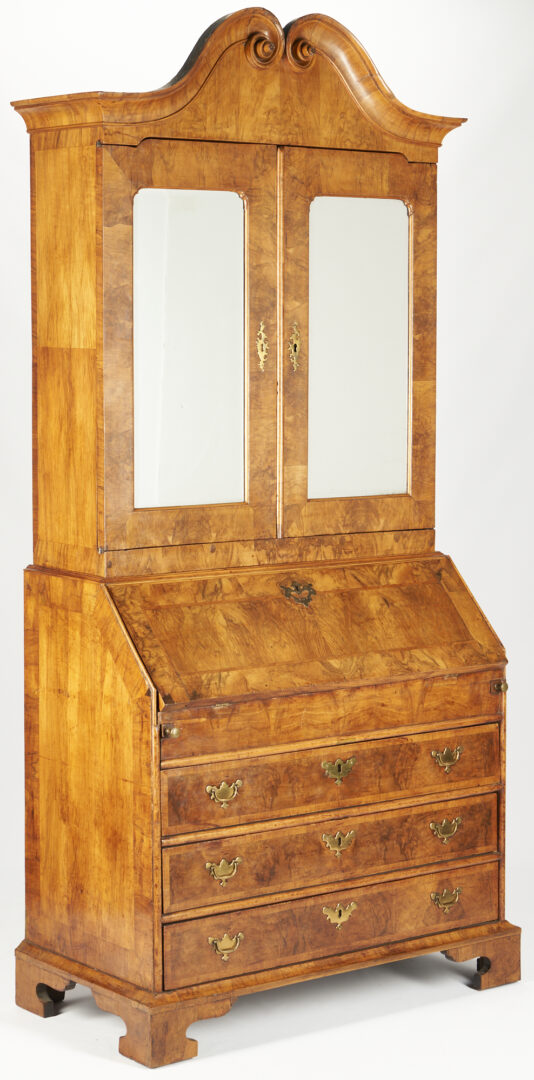 Lot 346: George II Style Secretary-Bookcase