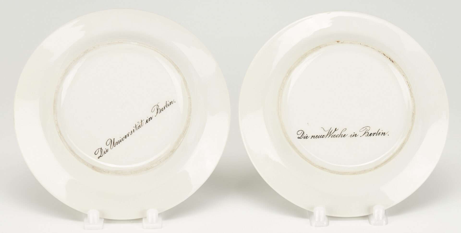 Lot 369: 22 Pcs. KPM Gilt Porcelain, incl. Cabinet Plates of Berlin
