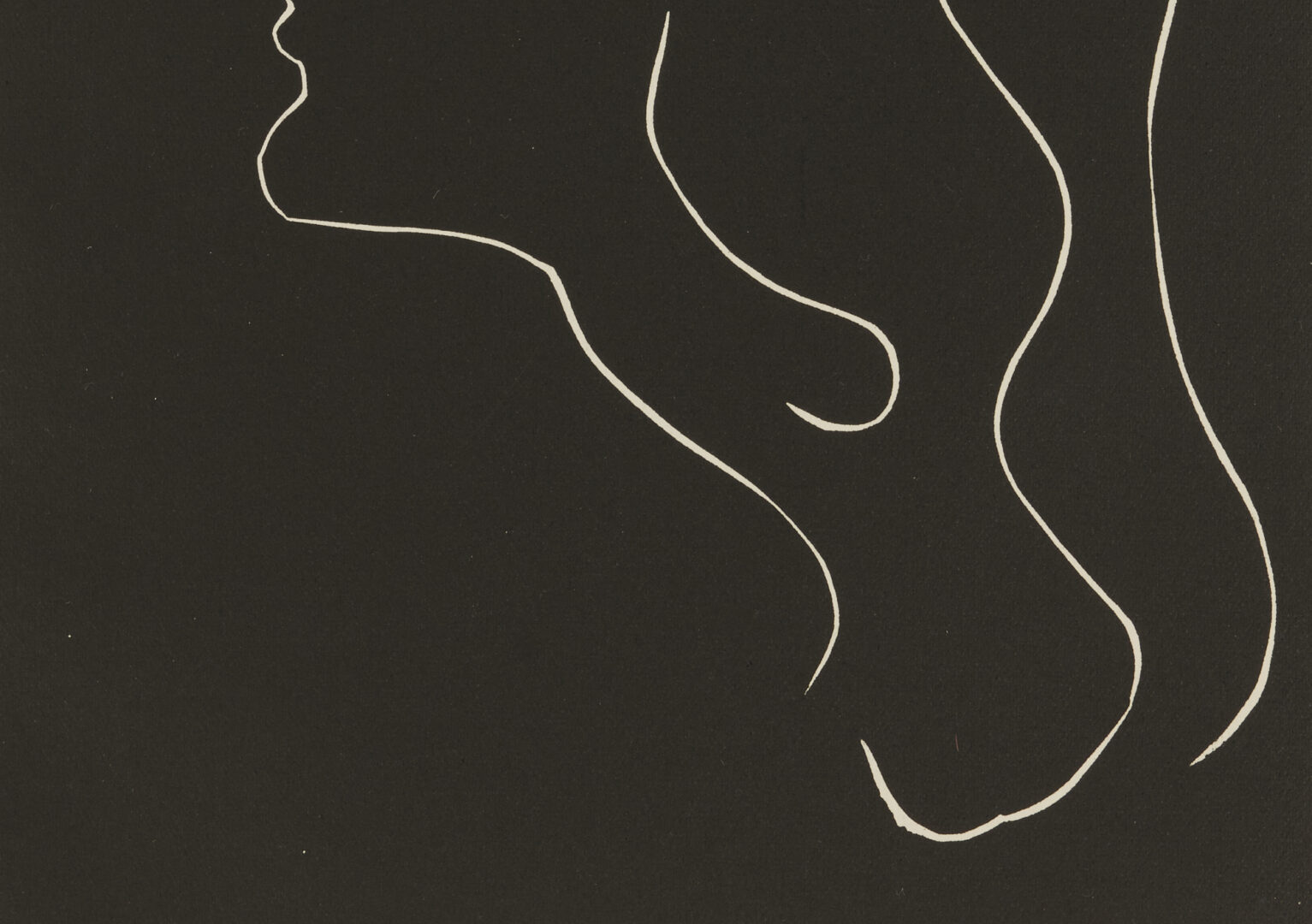 Lot 495: Henri Matisse Original Linocut, Les Miroirs Profonds / Pierre A Feu, 1947