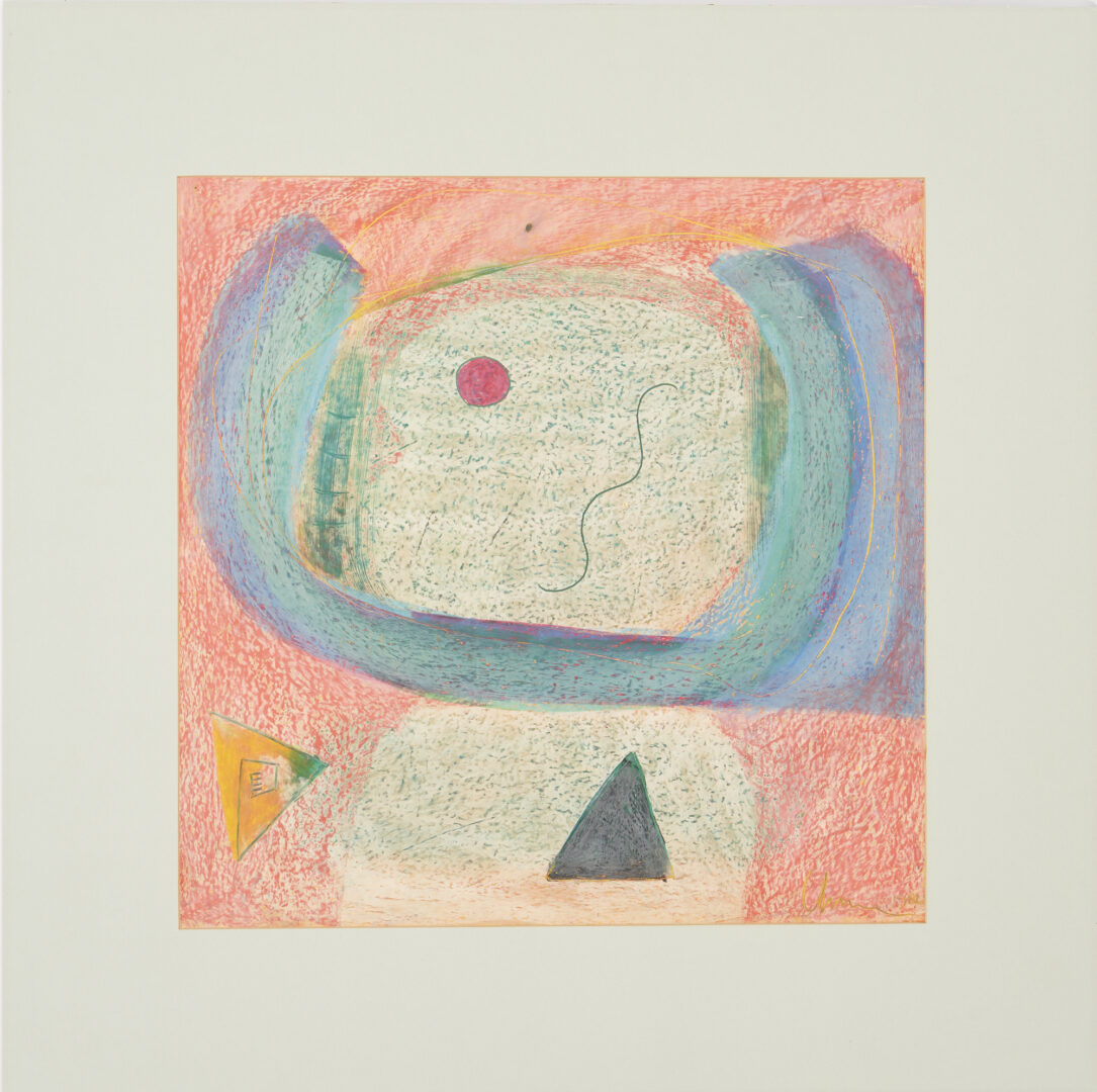 Lot 521: Contemporary Abstract Painting