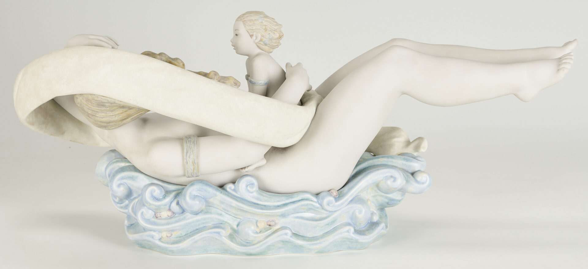Lot 52: Lladro Porcelain Sculpture, The Flow of Life