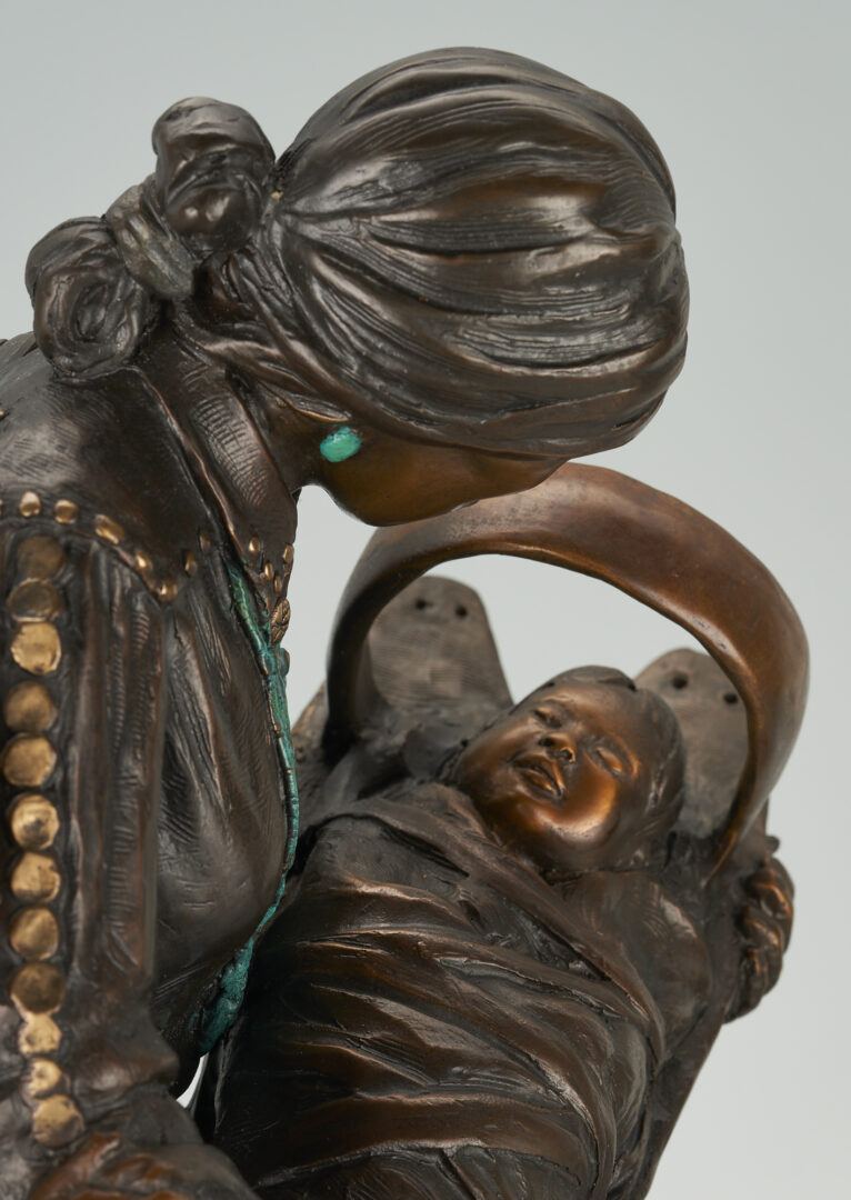 Lot 534: Susan Kliewer Bronze Sculpture, Way of the People