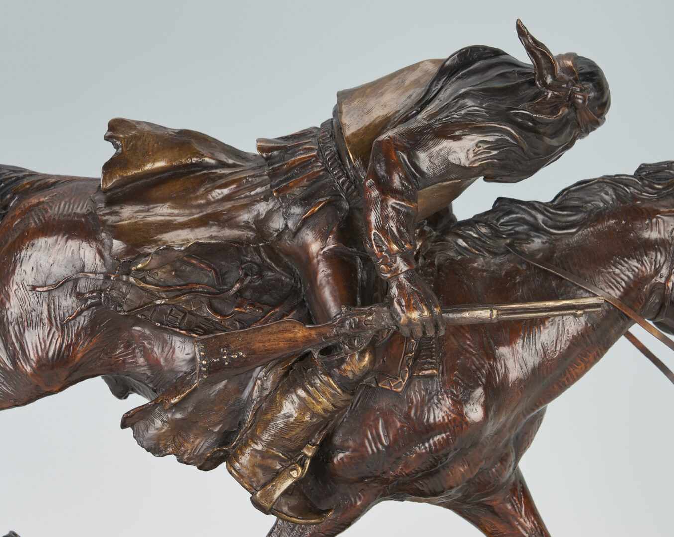 Lot 535: Susan Kliewer Bronze Sculpture, "Elusive as the Wind"
