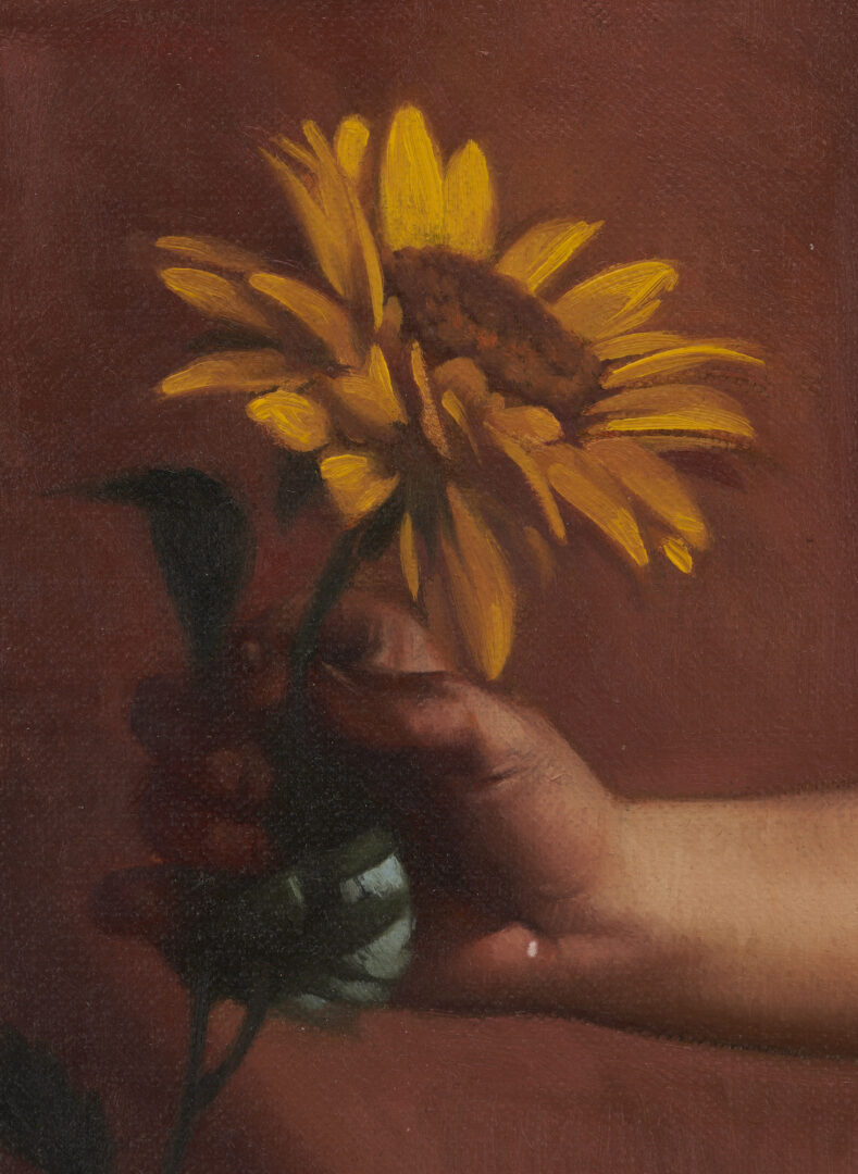 Lot 538: Don Seegmiller O/C, Kumei with Sunflowers