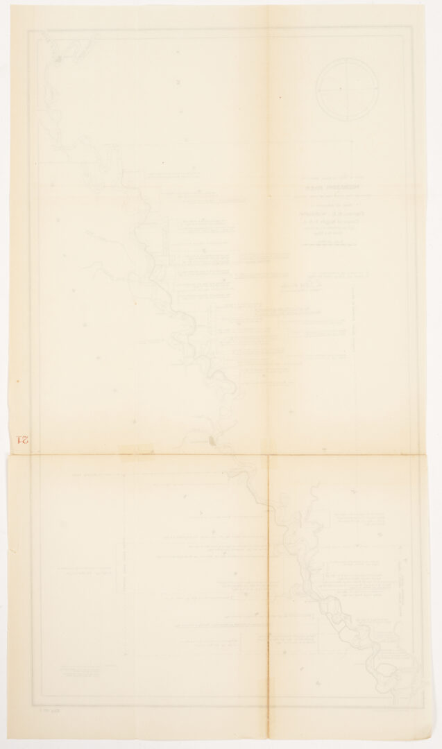 Lot 556: 6 Mississippi and Tennessee River Maps