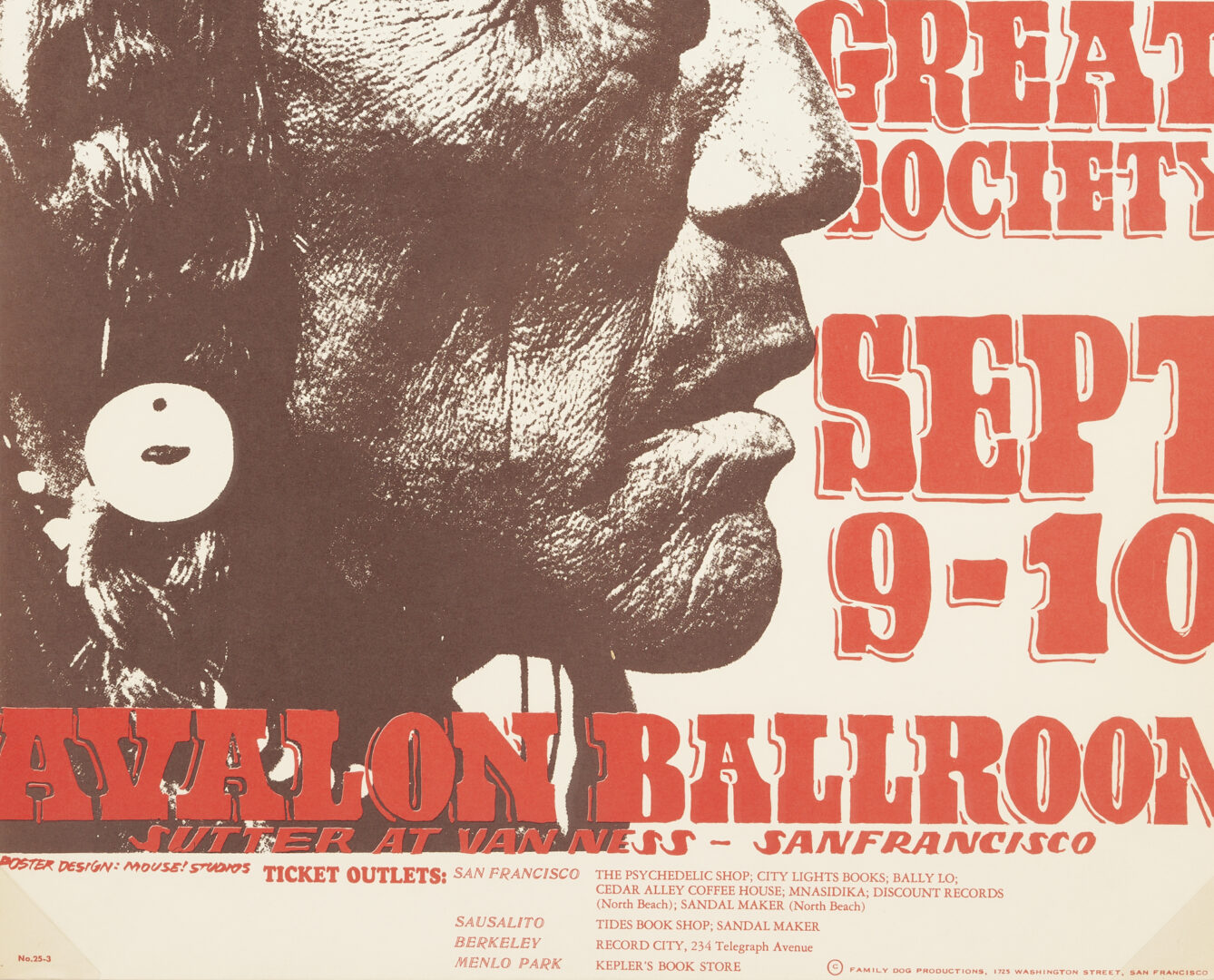 Lot 618: 2 Concert Posters, 1966 Quicksilver Msgr. Service plus Signed 2006 Bob Weir/ Ratdog