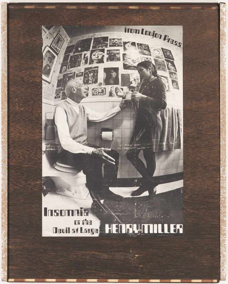 Lot 619: Henry Miller, Insomnia or the Devil at Large; Signed; Loujon Press 1970