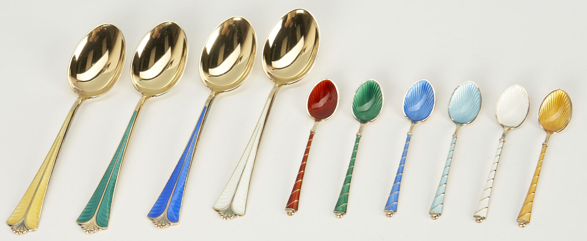 Lot 728: 30 Assorted Enameled Silver & Silver Items, incl. David Anderson