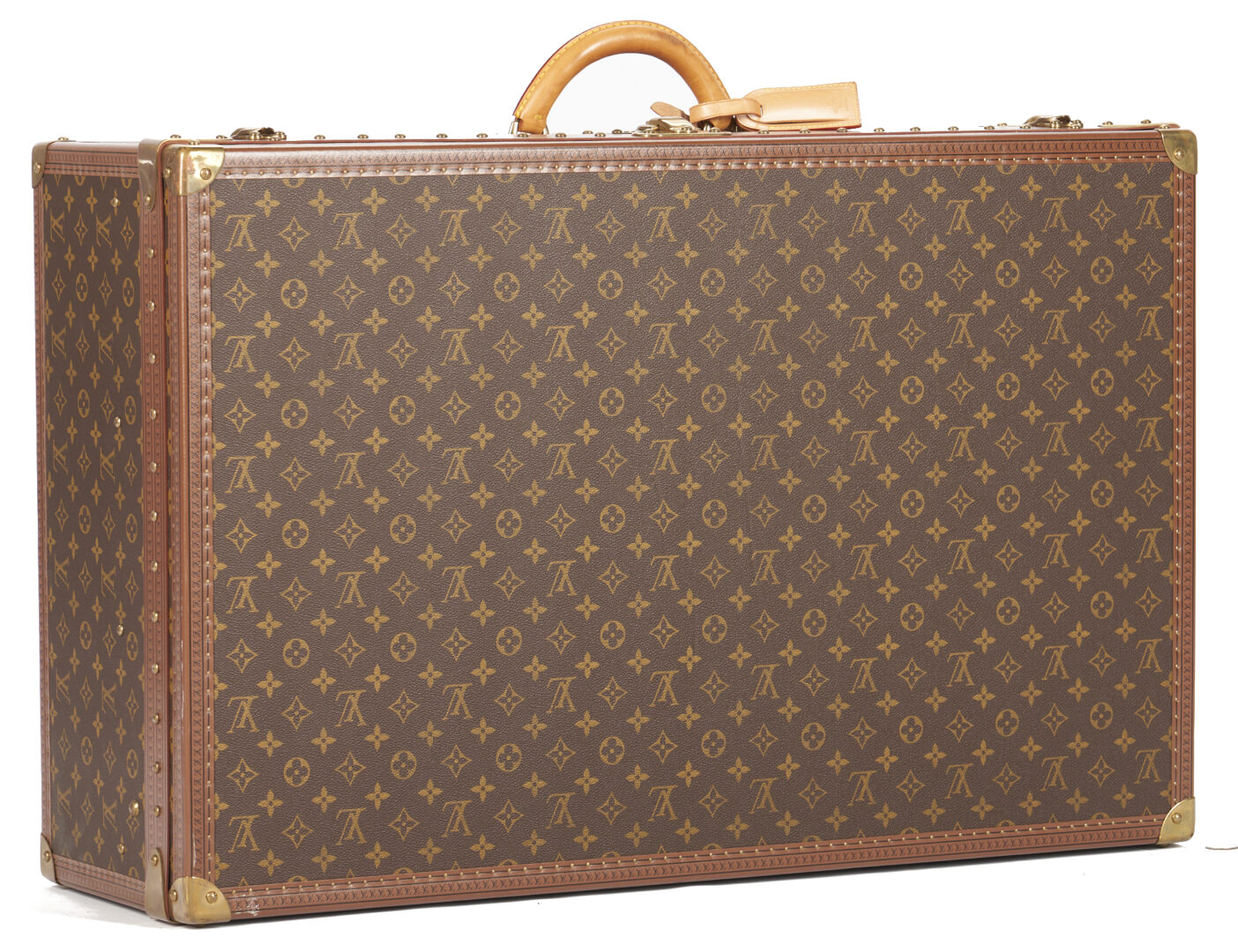Lot 767: Louis Vuitton Hard Sided Suitcase, Alzer 80