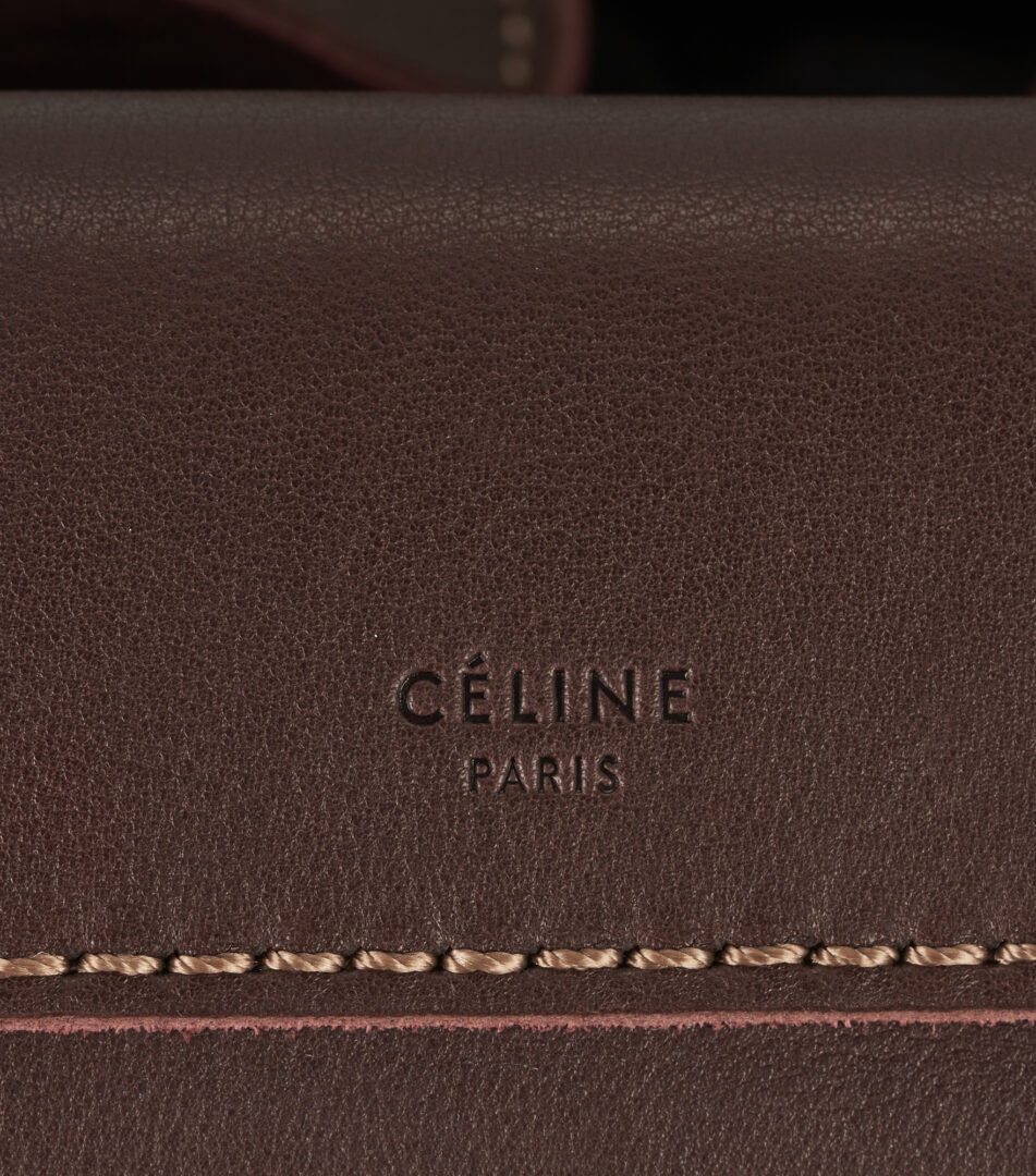 Lot 793: Celine "Big Bag" Tote Medium in Dark Brown