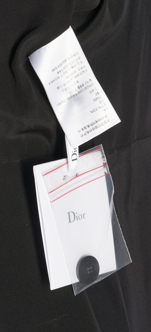 Lot 798: 3 Dior Black Wool Garments, incl. Montaigne Jacket