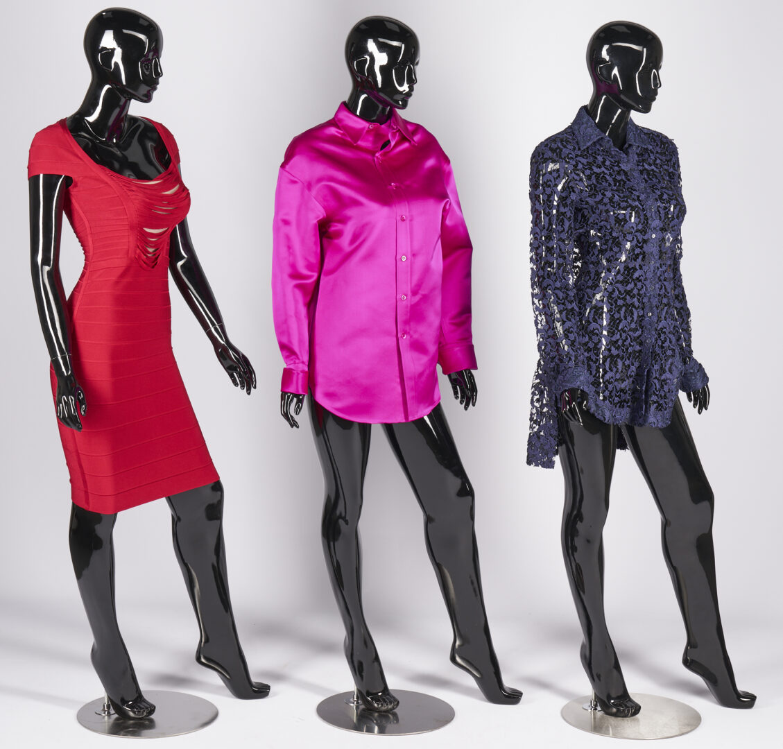 Lot 807: 3 Couture Garments, incl. Herve Leger & Balenciaga