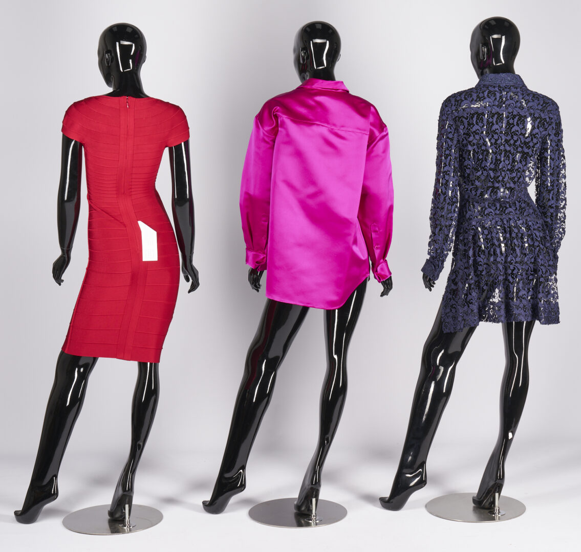 Lot 807: 3 Couture Garments, incl. Herve Leger & Balenciaga