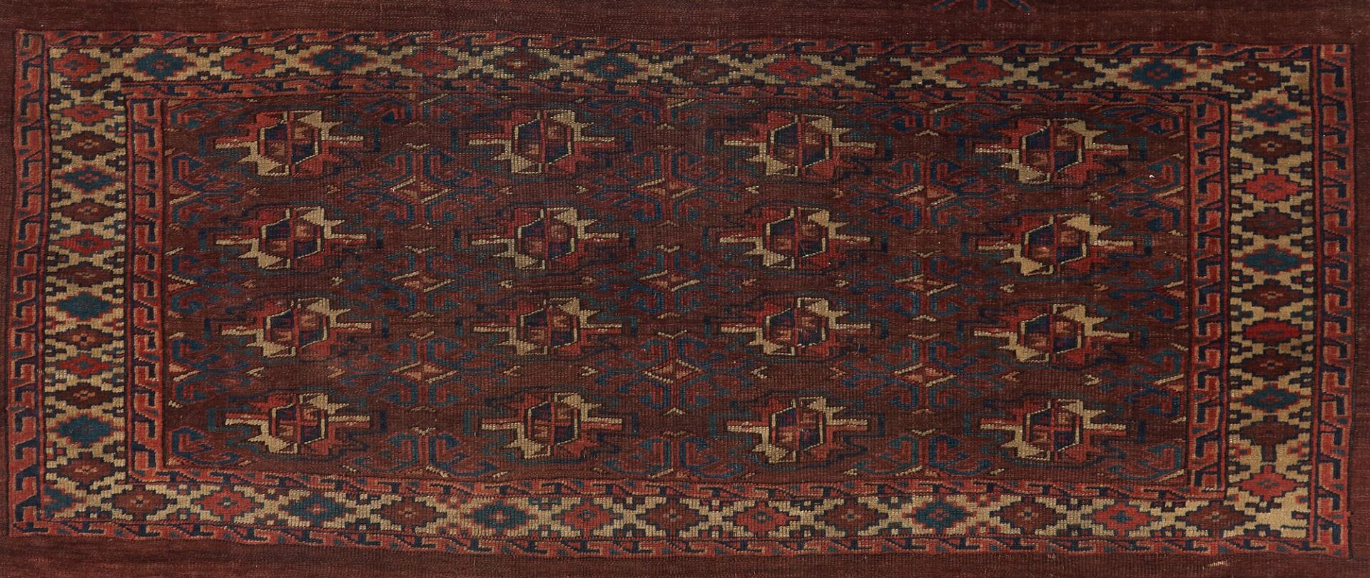 Lot 1005: Antique Turkmen Yomud or Yomut Chuval