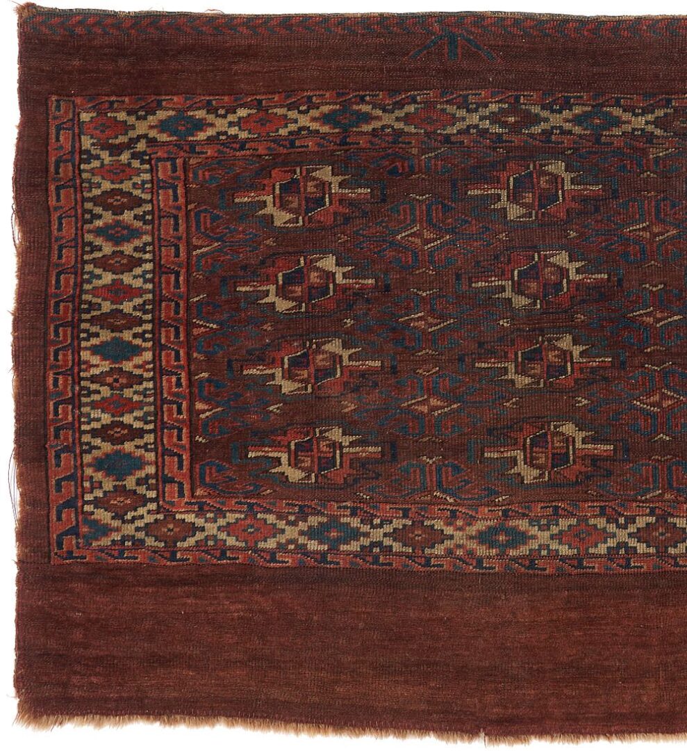 Lot 1005: Antique Turkmen Yomud or Yomut Chuval