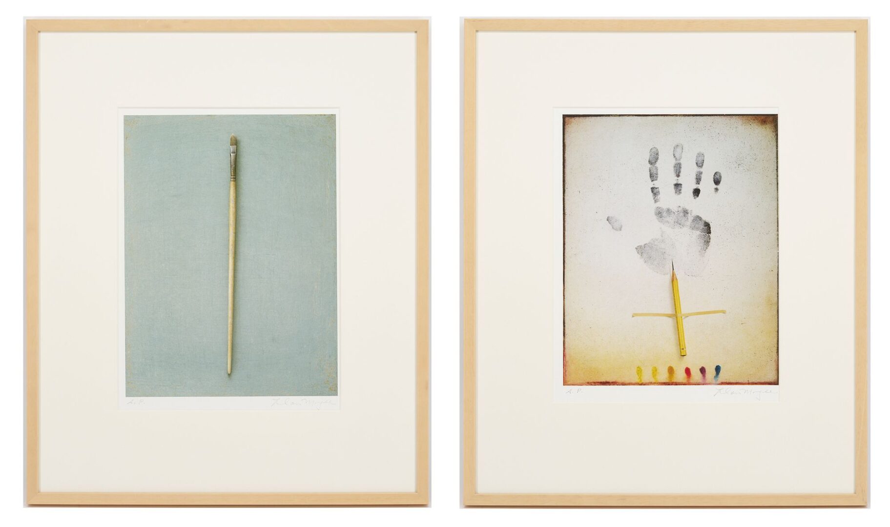 Lot 1027: 2 Alan Magee Framed Prints, Pencil and Brush
