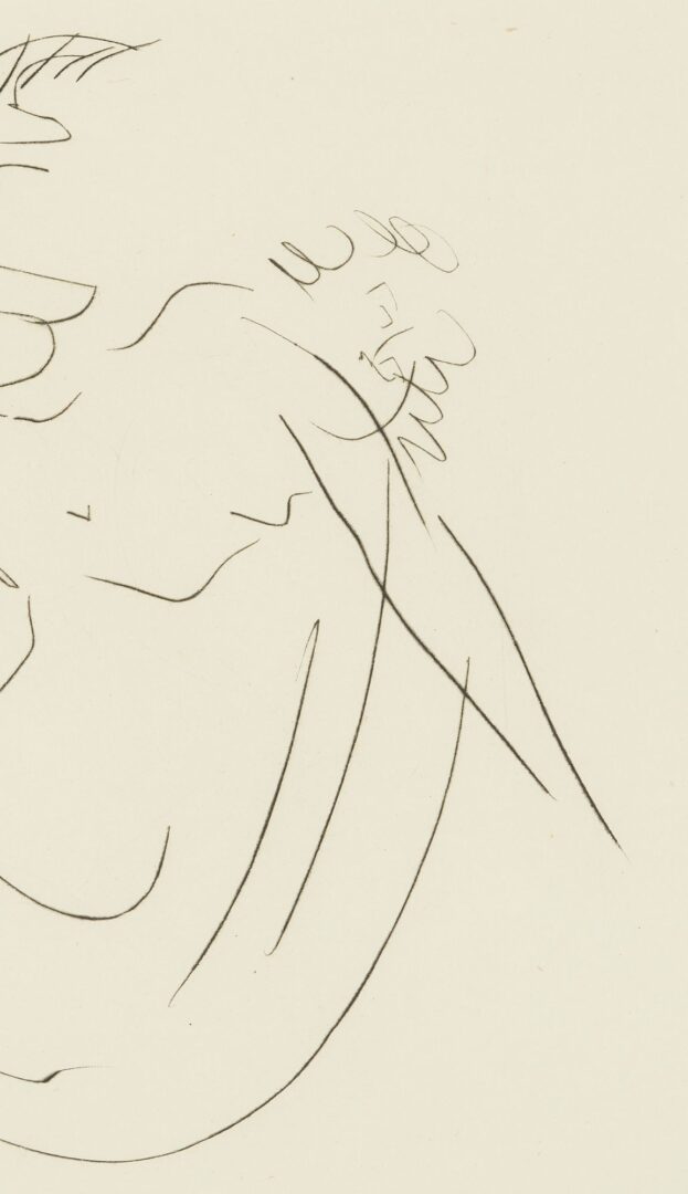 Lot 1032: Two Reuben Nakian Drypoints, Myths and Legends Series