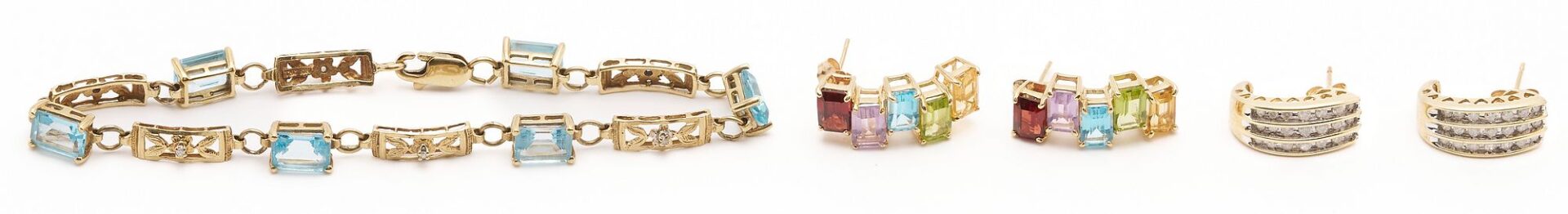 Lot 1039: Gold & Gemstone Jewelry