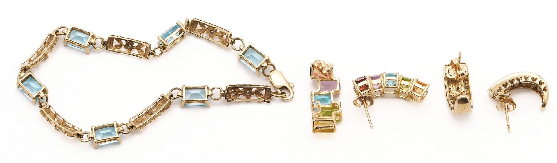 Lot 1039: Gold & Gemstone Jewelry