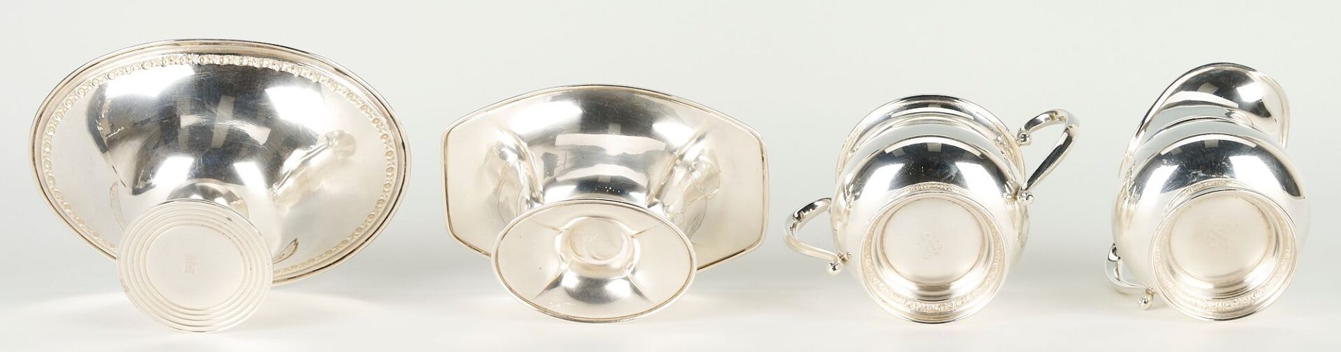 Lot 1056: 15 Assorted Sterling Silver Table Items