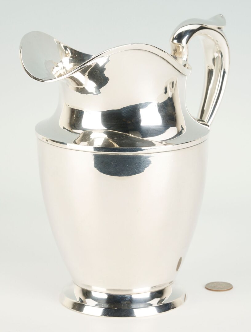 Lot 1067: Schofield Sterling Silver Water Pitcher