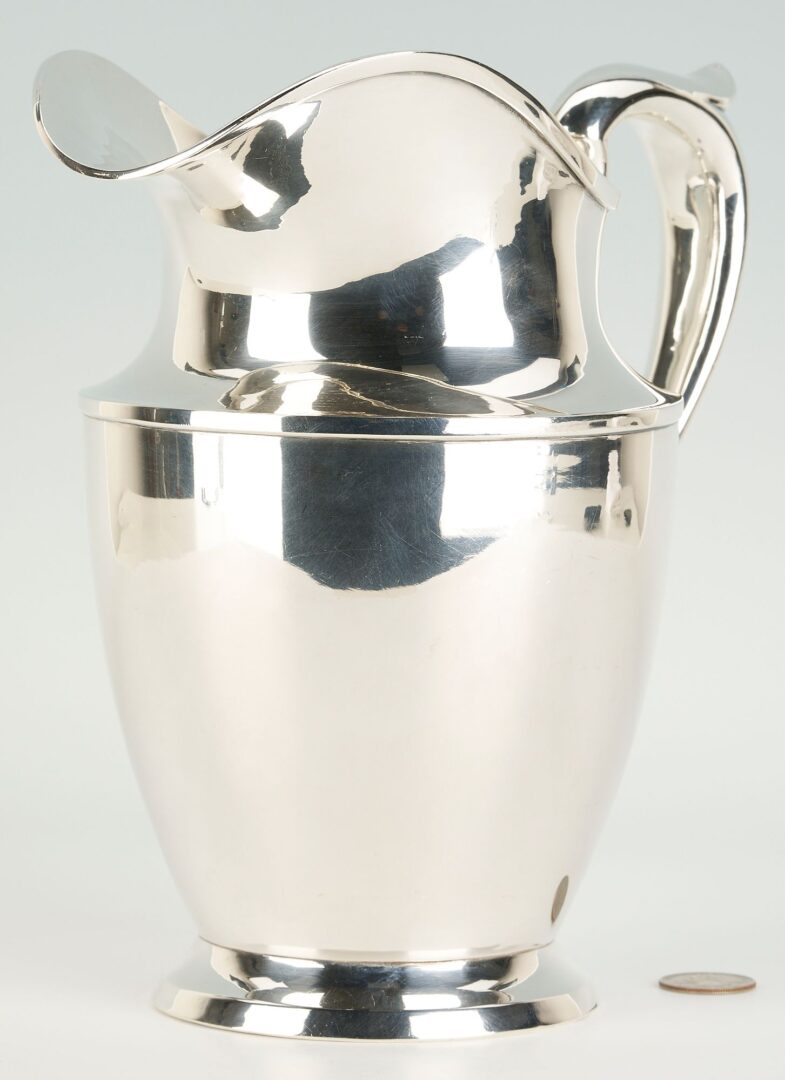 Lot 1067: Schofield Sterling Silver Water Pitcher