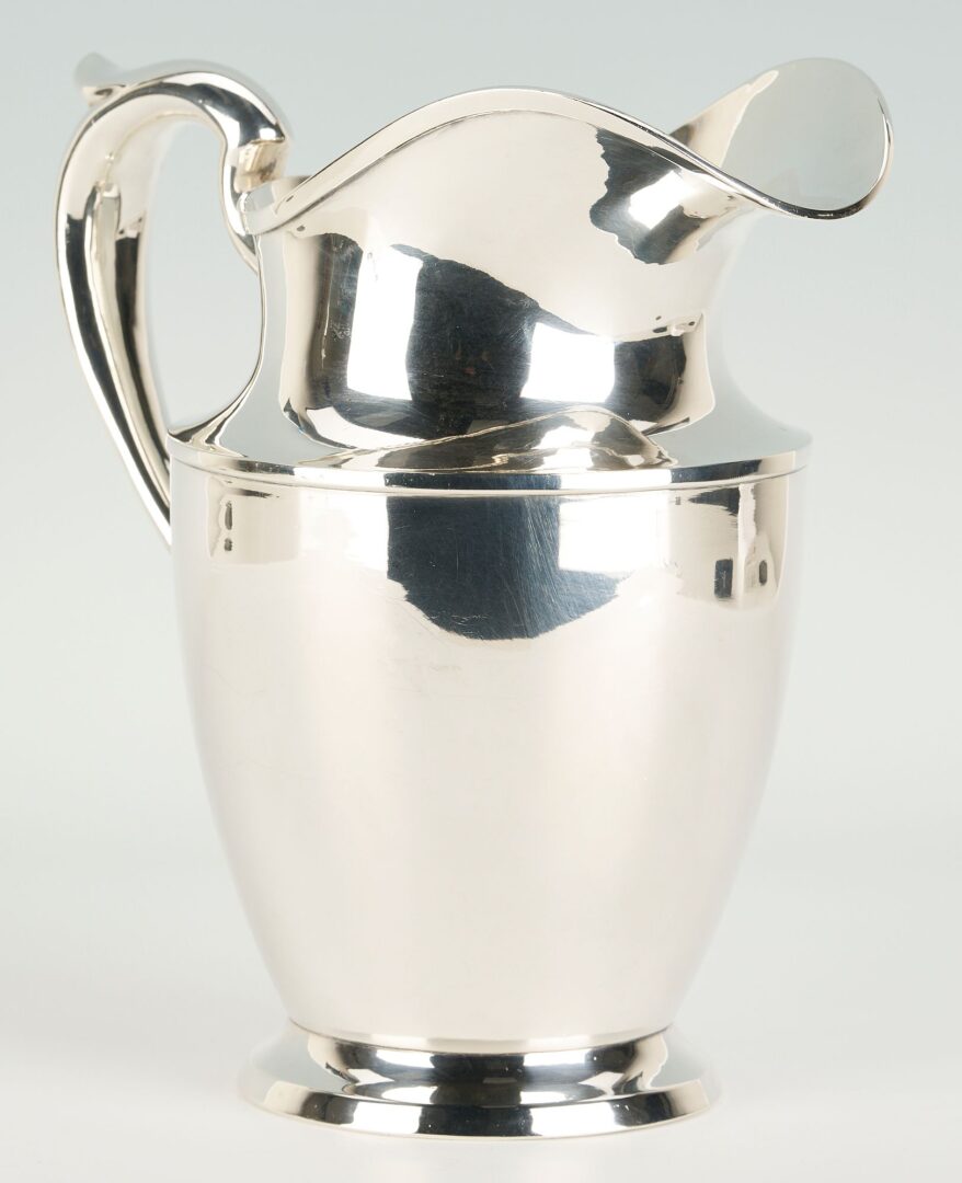 Lot 1067: Schofield Sterling Silver Water Pitcher