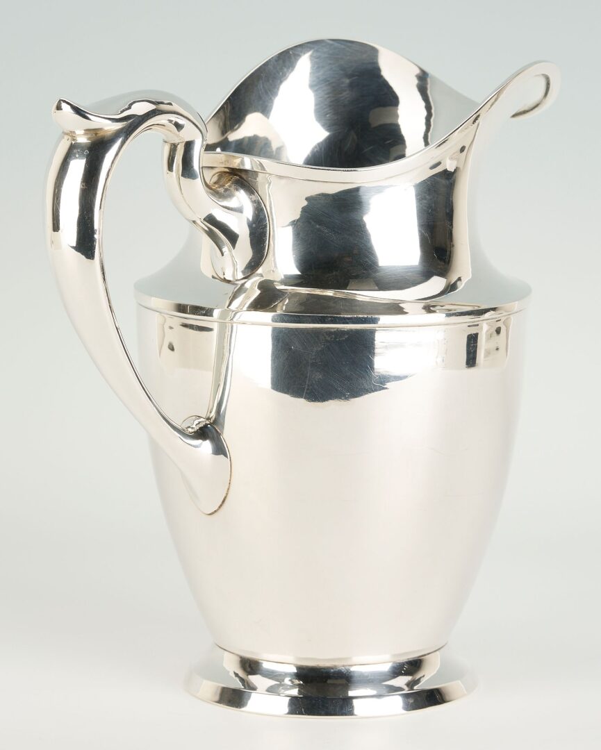 Lot 1067: Schofield Sterling Silver Water Pitcher