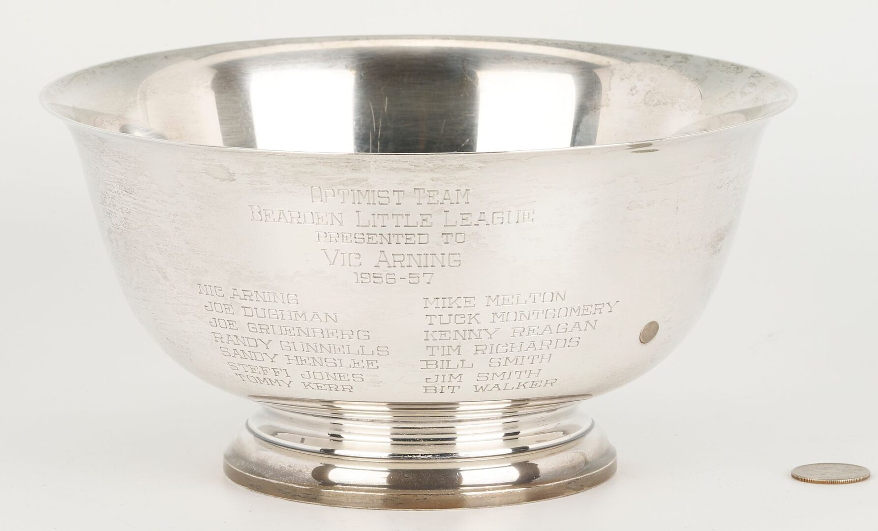 Lot 1071: Paul Revere Reproduction Sterling Silver Bowl by Gorham