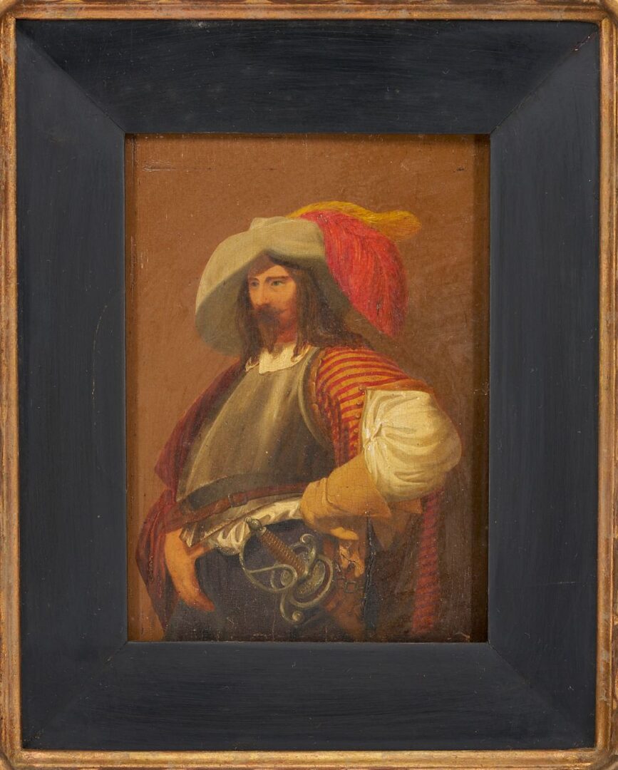 Lot 121: Manner of Pieter Codde, Oil on Panel Portrait of a Cavalier