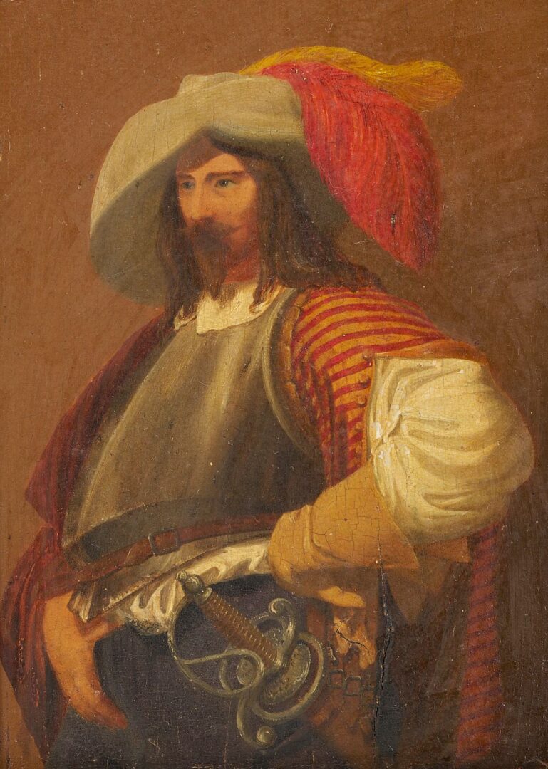 Lot 121: Manner of Pieter Codde, Oil on Panel Portrait of a Cavalier