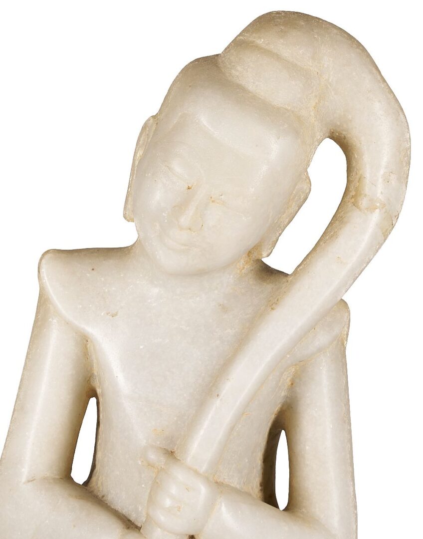 Lot 12: Large Carved Marble Figure of Phra Mae Torani