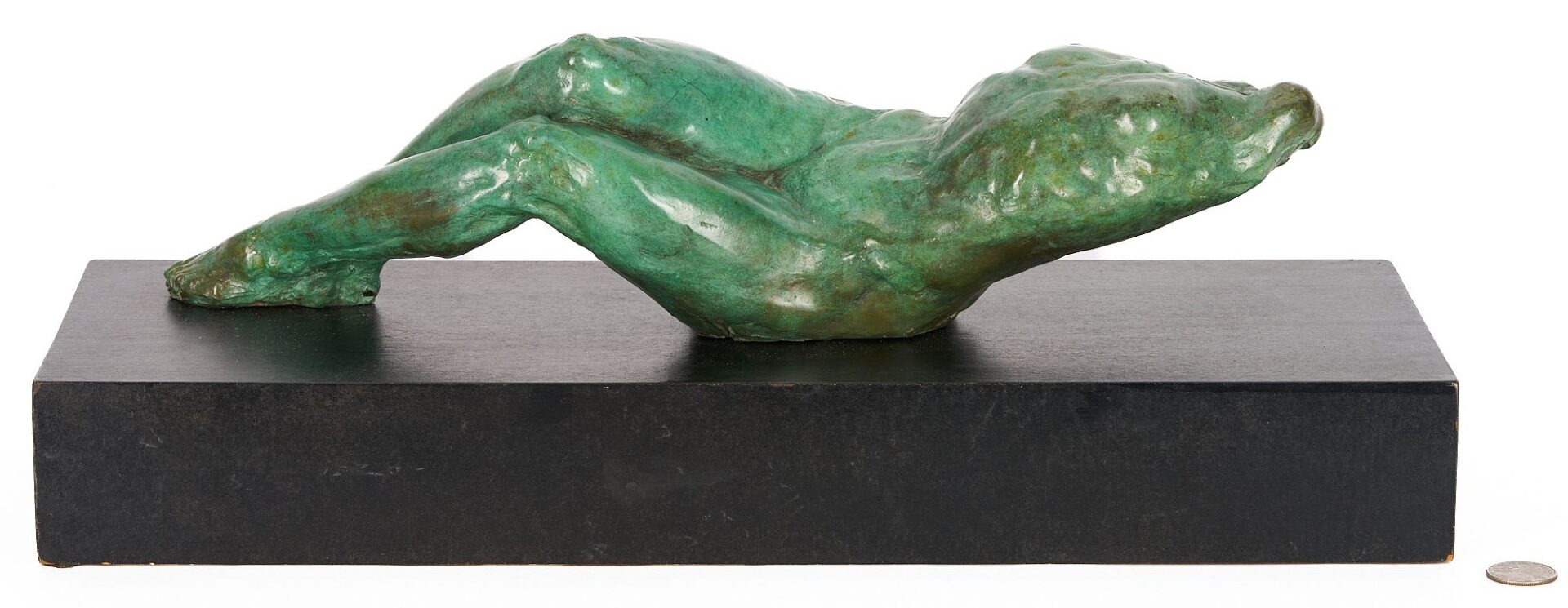 Lot 143: Gary M. Weisman Patinated Bronze Female Torso