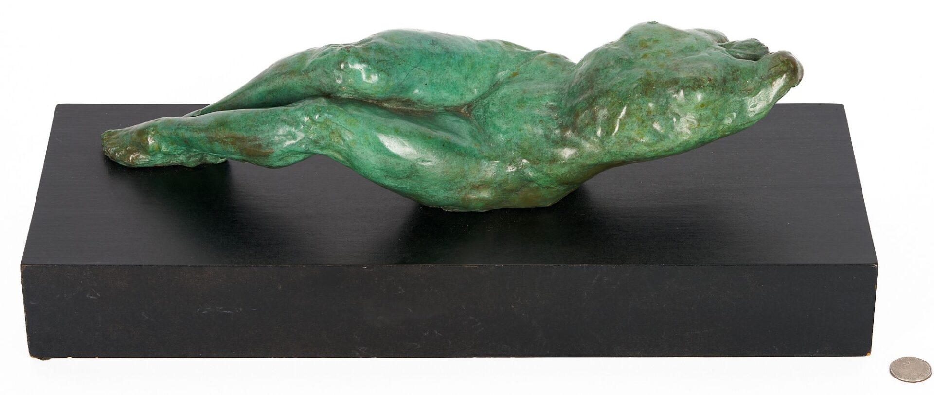 Lot 143: Gary M. Weisman Patinated Bronze Female Torso