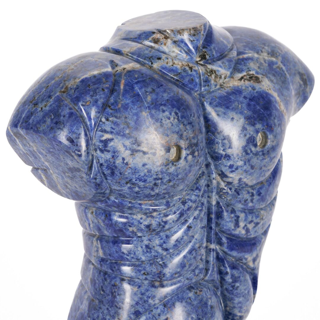 Lot 145: Anthony Quinn Carved Torso Sculpture