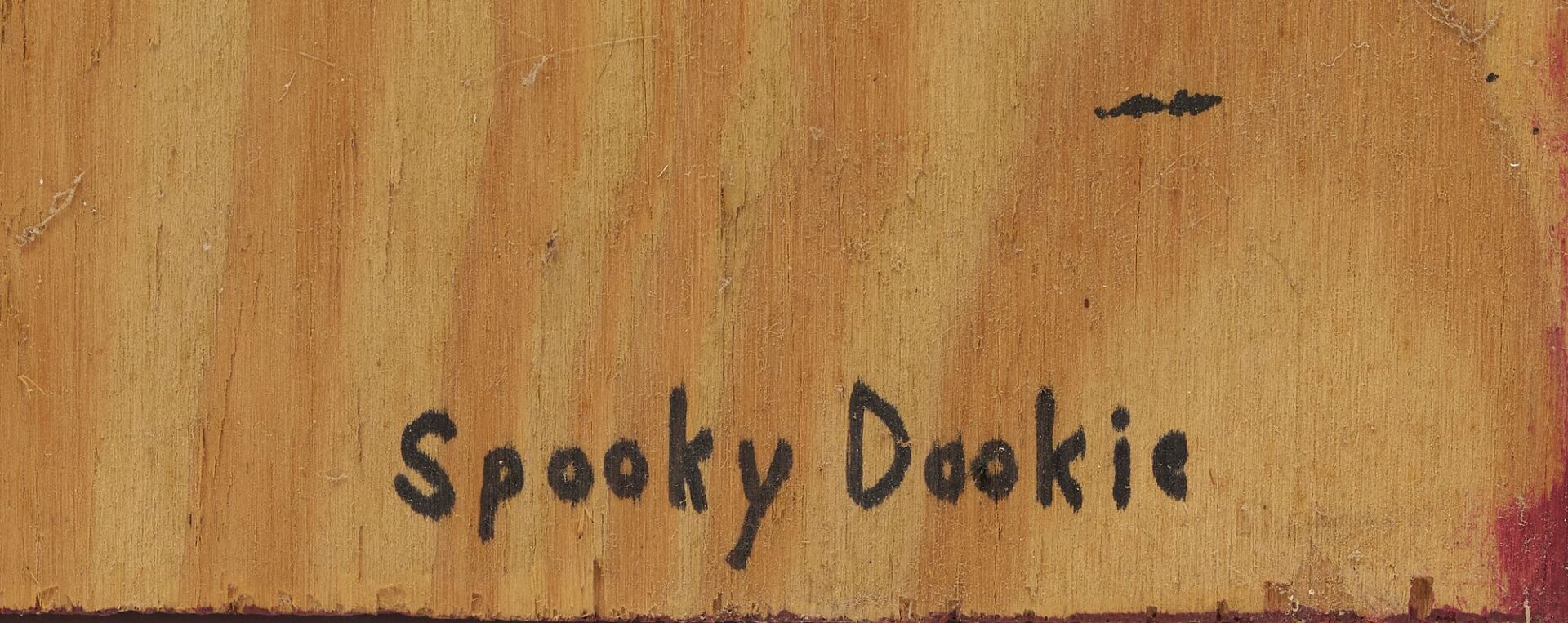 Lot 156: Mose Tolliver Painting, Spooky Dookie