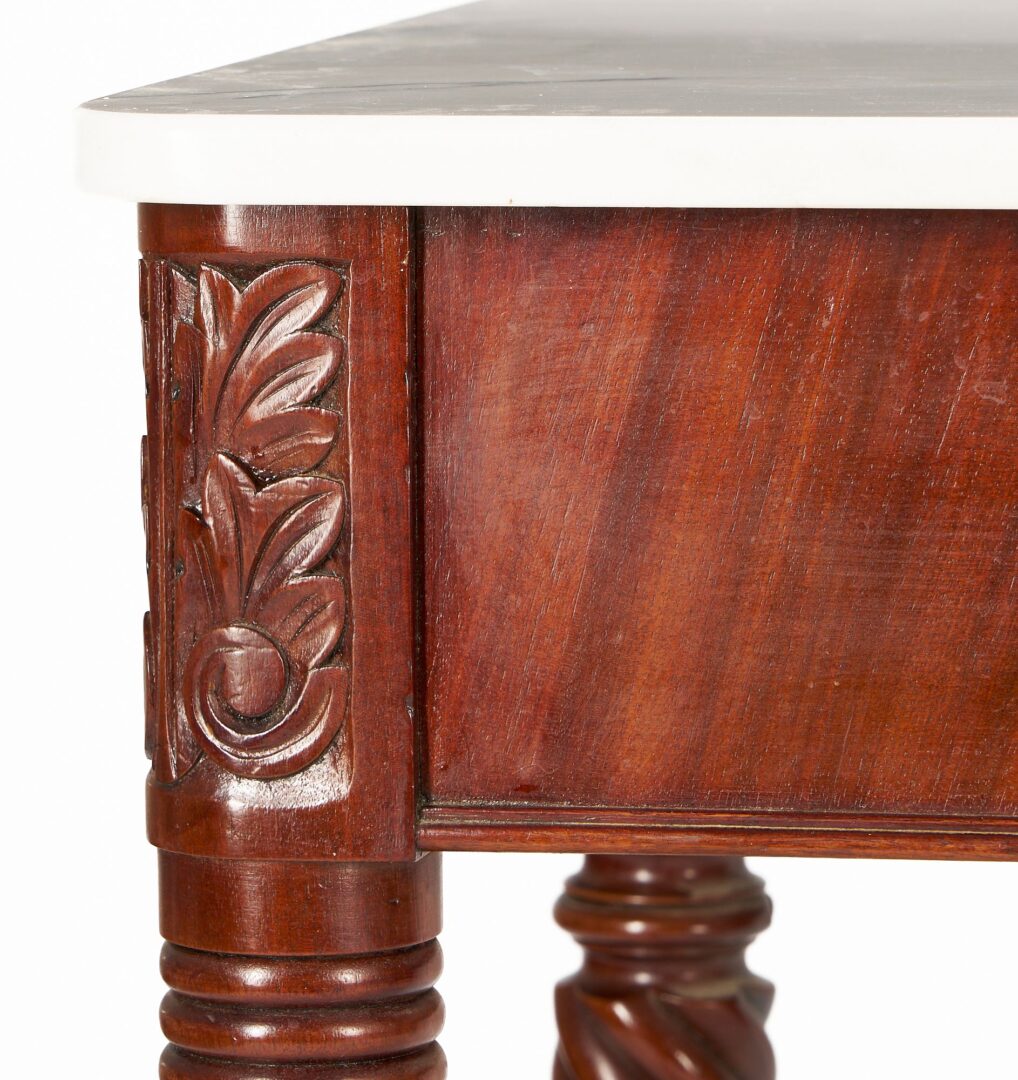 Lot 240: Classical Marble Top Console Table