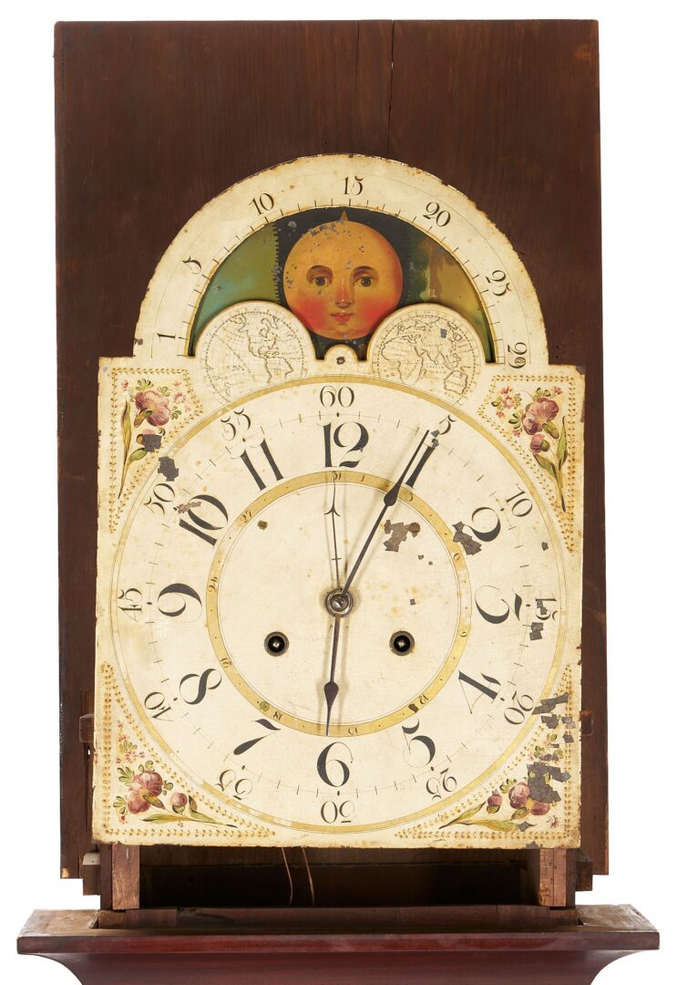 Lot 241: Mid-Atlantic Tall Case Clock