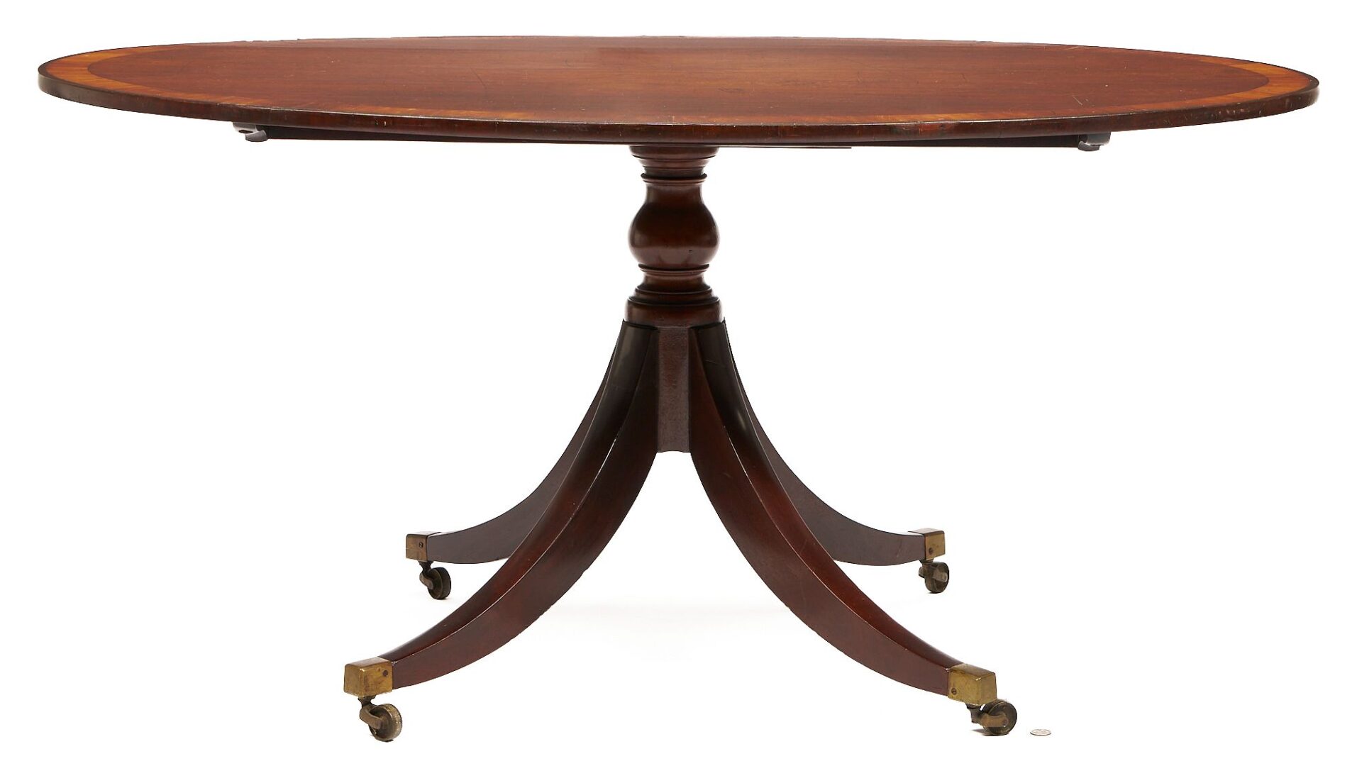 Lot 253: English Regency Mahogany Breakfast Table