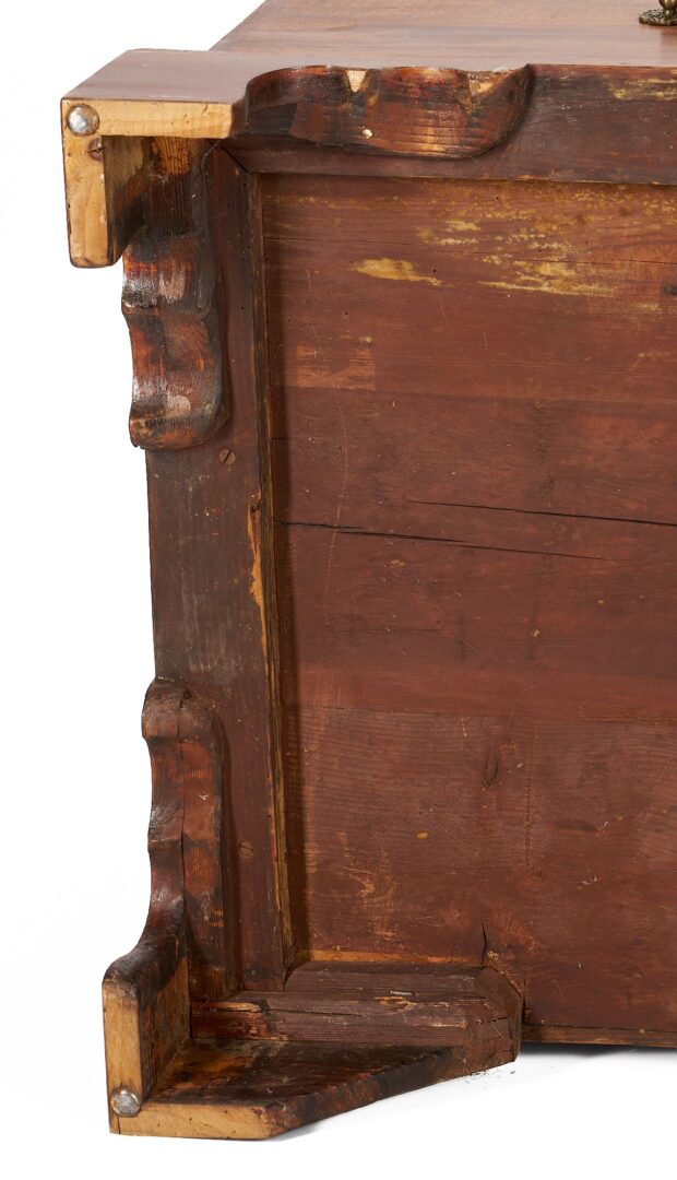 Lot 254: Diminutive English Mahogany Chest on Chest