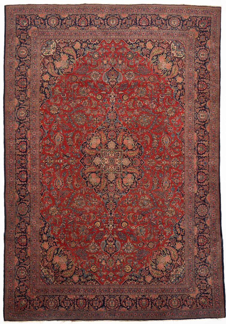 Lot 265: Large Central Persian Kashan Carpet, 14 x 10