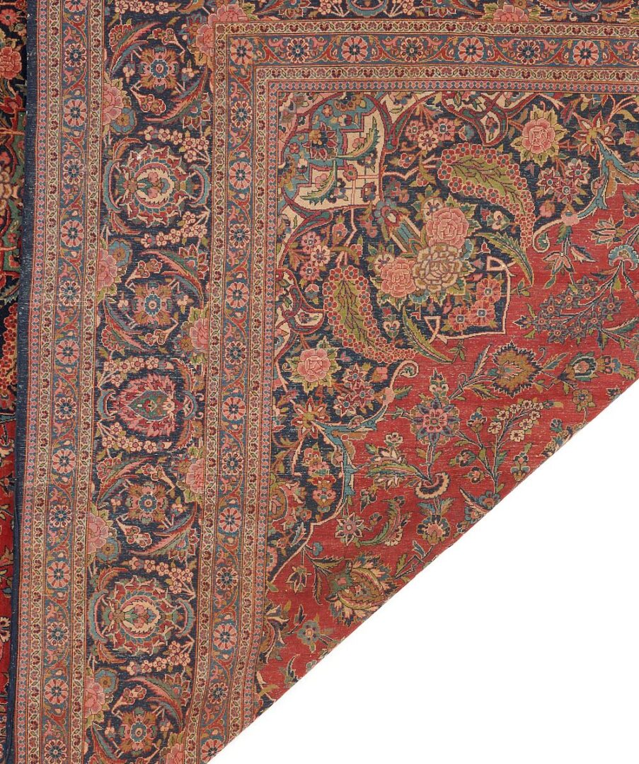 Lot 265: Large Central Persian Kashan Carpet, 14 x 10