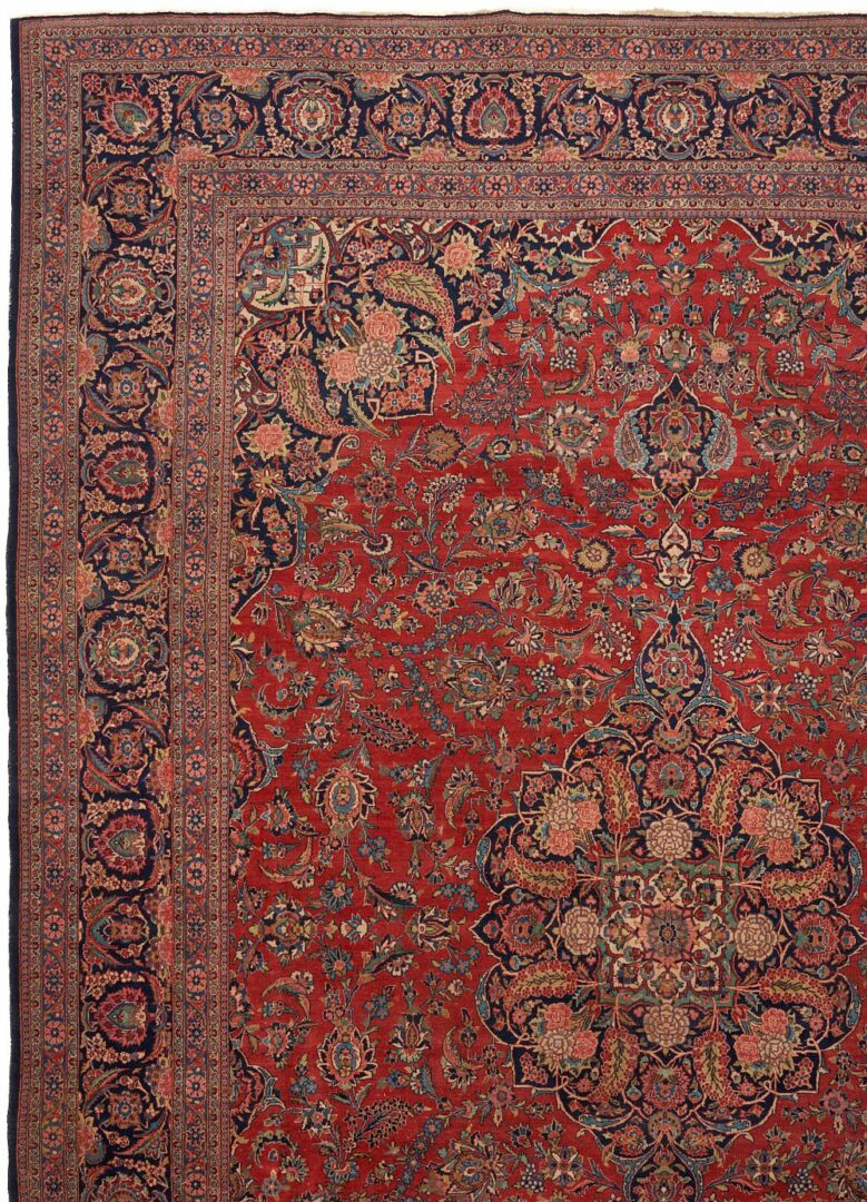 Lot 265: Large Central Persian Kashan Carpet, 14 x 10