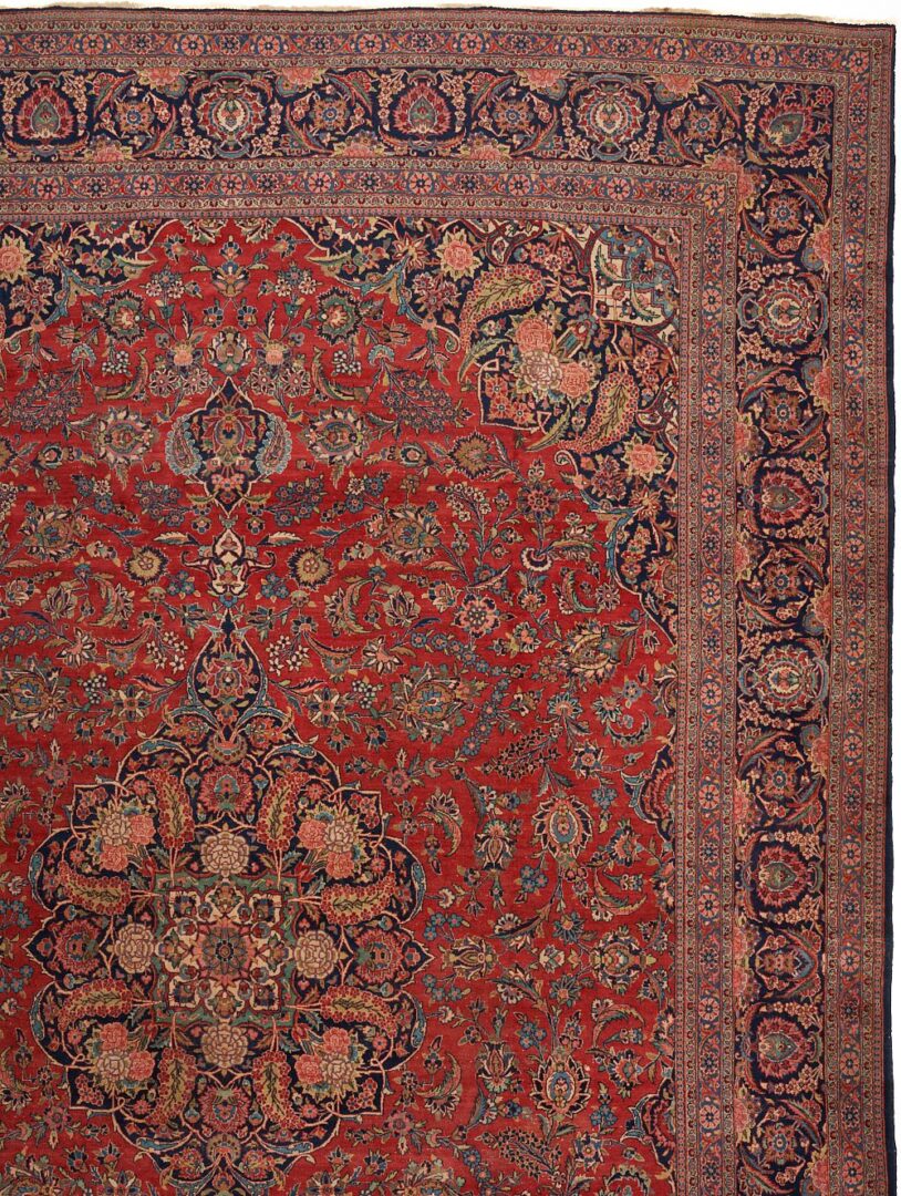 Lot 265: Large Central Persian Kashan Carpet, 14 x 10