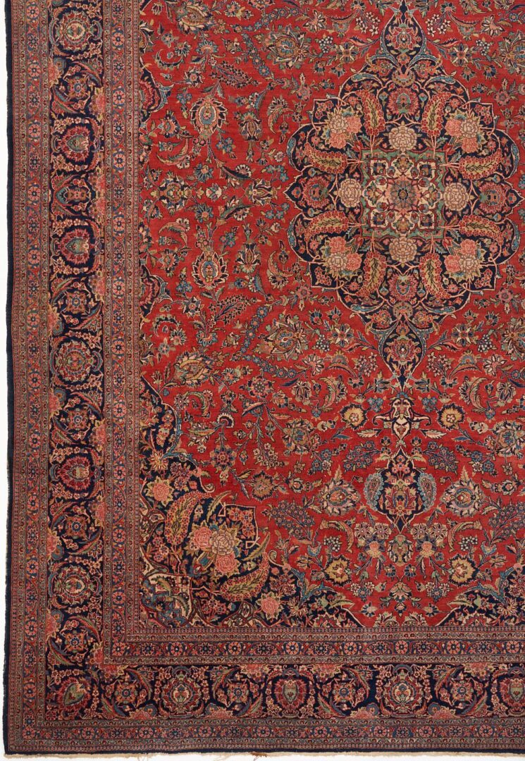 Lot 265: Large Central Persian Kashan Carpet, 14 x 10