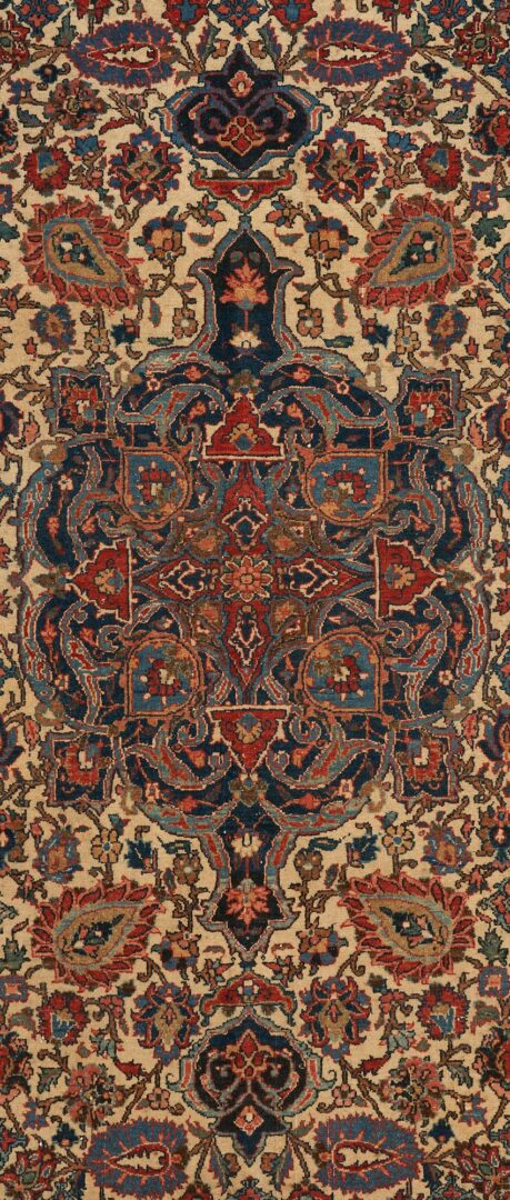 Lot 267: Antique Tabriz Persian Carpet, 6'Â 7" x 4'Â 4"