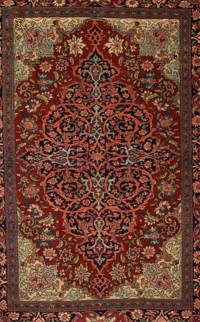 Lot 268: Antique Persian Tabriz Rug or Carpet