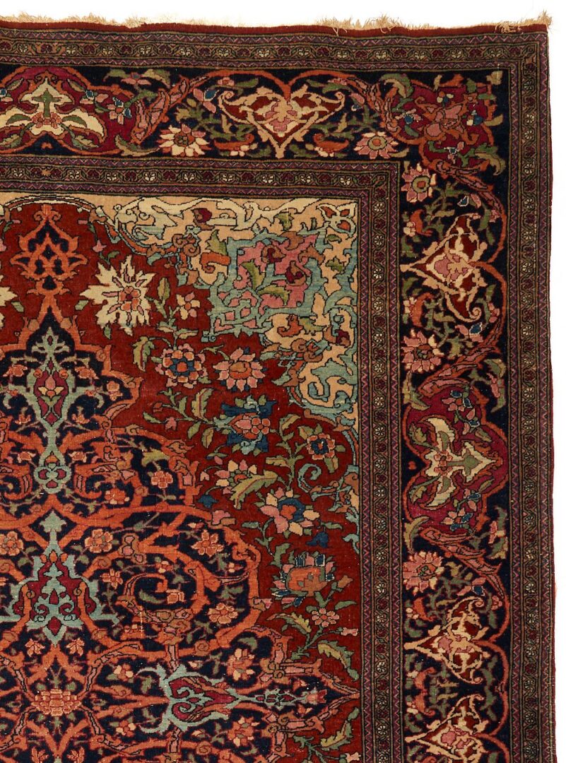 Lot 268: Antique Persian Tabriz Rug or Carpet