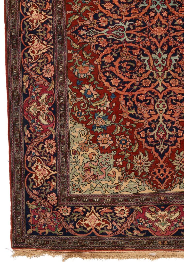 Lot 268: Antique Persian Tabriz Rug or Carpet