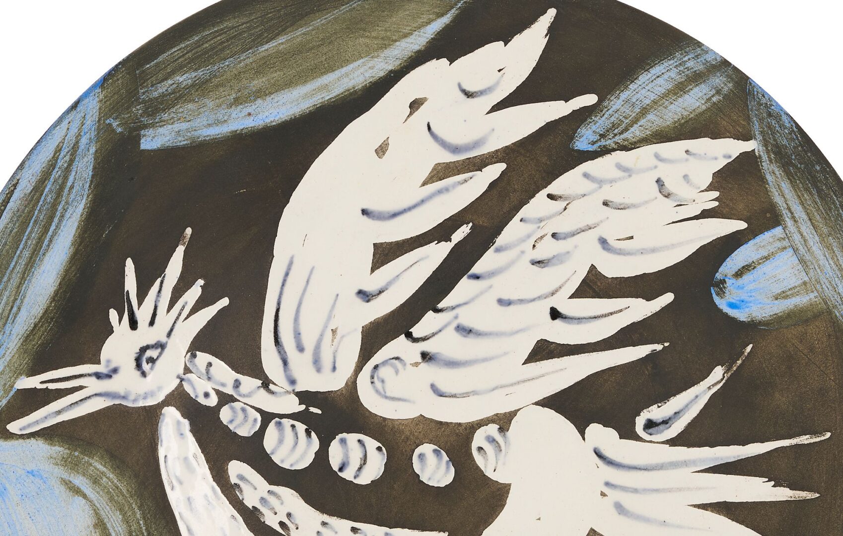 Lot 330: Picasso Madoura Plate, Oiseau